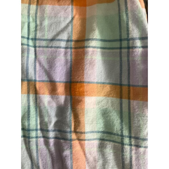 Cat & Jack Girls Plaid Button-Up Shirt Size 10-12 Lg - Picture 4 of 4